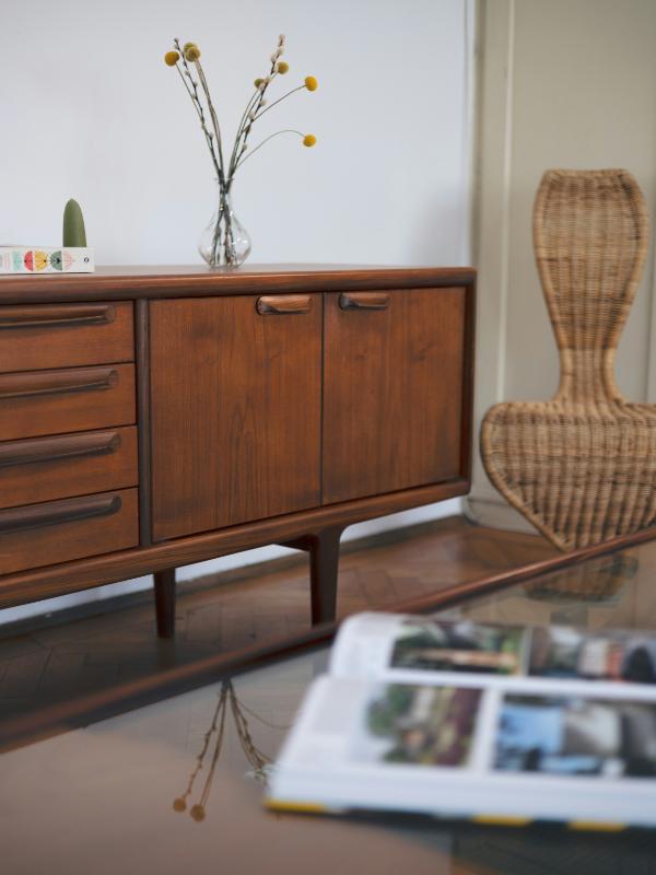 oak-hutch-wicker-chair-retro